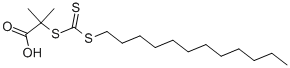Structure of 2-(DODECYLSULFANYLTHIOCARBONYLSULFANYL)-2-METHYLPROPIONIC ACID