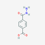 4-(hydrazinylcarbonyl)benzoic acid结构式