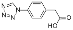 Structure of (4-TETRAZOL-1-YL-PHENYL)-ACETIC ACID