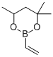Structure of 4,4,6-TRIMETHYL-2-VINYL-1,3,2-DIOXABORINANE