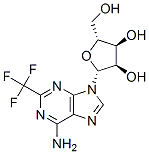 2-TRIFLUOROMETHYL-ADENOSINE结构式