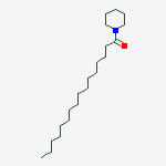 Structure of 1-(piperidin-1-yl)hexadecan-1-one