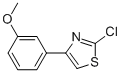2-CHLORO-4-(3-METHOXYPHENYL)THIAZOLE结构式