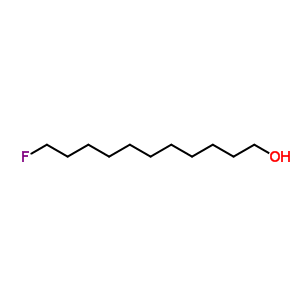 Structure of 11-fluoroundecan-1-ol