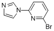 2-BROMO-6-IMIDAZOL-1-YL-PYRIDINE结构式