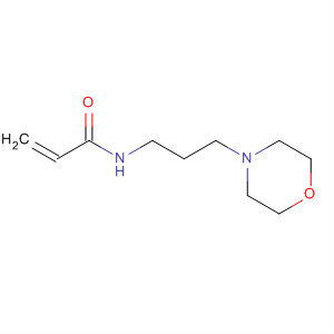 Structure of 2-Propenamide, N-[3-(4-morpholinyl)propyl]-
