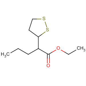 Structure of 1,2-Dithiolane-3-pentanoic acid, ethyl ester