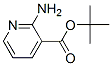 3-PYRIDINECARBOXYLIC ACID 2-AMINO-,TERT-BUTYL ESTER结构式