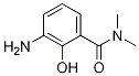 Structure of Benzamide, 3-amino-2-hydroxy-N,N-dimethyl-