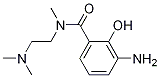 Structure of Benzamide, 3-amino-N-[2-(dimethylamino)ethyl]-2-hydroxy-N-methyl-