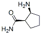 Cyclopentanecarboxamide, 2-amino-, (1R,2S)-结构式