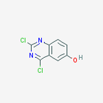 Structure of 2,4-dichloroquinazolin-6-ol
