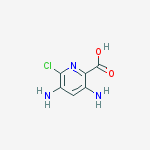 Structure of 3,5-Diamino-6-chloropicolinic acid