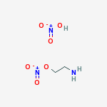 Structure of 2-aminoethyl nitrate