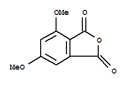 Structure of 3,5-DIMETHOXY-PHTHALIC ANHYDRIDE