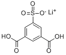 5-磺基-1,3-苯二甲酸单锂盐结构式