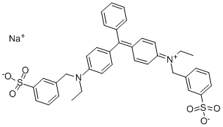 Structure of ACID GREEN 3