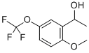 Structure of 1-[2-METHOXY-5-(TRIFLUOROMETHOXY)PHENYL]ETHAN-1-OL