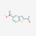 5-NITROBENZOTHIOPHENE-2-CARBALDEHYDE???结构式