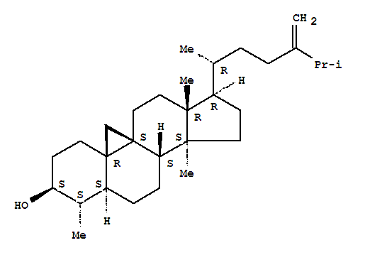 cycloleucalenol结构式