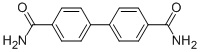 [1,1-BIPHENYL]-4,4-DICARBOXAMIDE结构式
