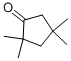 Structure of 2,2,4,4-TETRAMETHYLCYCLOPENTANONE