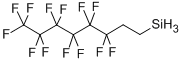 Structure of (TRIDECAFLUORO-1,1,2,2-TETRAHYDROOCTYL)SILANE