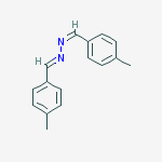 Structure of (1E)-bis(4-methylbenzylidene)hydrazine