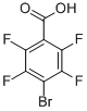 Structure of 4-BROMO-2,3,5,6-TETRAFLUOROBENZOIC ACID