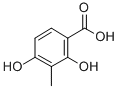 Structure of 2,4-dihydroxy-3-methylbenzoic acid