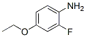 Structure of 4-Ethoxy-2-fluoroaniline