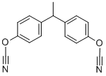 Structure of 1,1-Bis(4-cyanatophenyl)ethane
