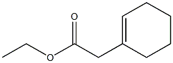 1-Cyclohexene-1-acetic acid, ethyl ester结构式