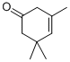 Structure of 3,5,5-trimethylcyclohex-3-en-1-one