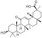 Structure of Enoxolone