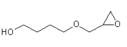 4-(Oxiran-2-ylmethoxy)butan-1-ol结构式