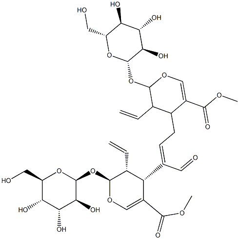 Chemical structure of (E)-Aldosecologanin