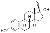 19-Norpregna-1,3,5(10)-trien-20-yne-3,17-diol结构式
