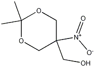 Structure of 1,3-dioxane-5-methanol, 2,2-dimethyl-5-nitro-