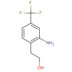 Structure of Benzeneethanol, b-amino-4-(trifluoromethyl)-