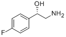 Structure of Benzenemethanol,a-(aminomethyl)-4-fluoro-, (aS)-