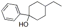 Structure of CYCLOHEXANOL,4-ETHYL-1-PHENYL-