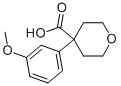 Structure of 4-(3-Methoxyphenyl)oxane-4-carboxylic acid