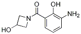 Structure of 3-Azetidinol, 1-(3-amino-2-hydroxybenzoyl)-