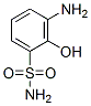 Structure of BENZENESULFONAMIDE, 3-AMINO-2-HYDROXY-