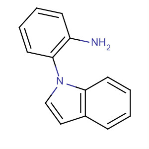 Benzenamine, 2-(1H-indol-1-yl)-结构式