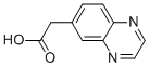 Structure of Quinoxaline-6-acetic acid