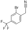Structure of 2-Bromo-4-(trifluoromethyl)phenylacetonitrile