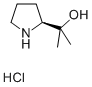 Structure of (S)-2-(1-Hydroxy-1-methylethyl)pyrrolidine hydrochloride