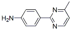 Structure of Benzenamine, 4-(4-methyl-2-pyrimidinyl)- (9CI)